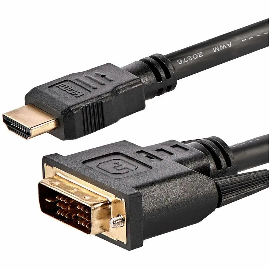 StarTech.com 6 ft HDMI to DVI-D Cable - High-Quality Digital Video Connection