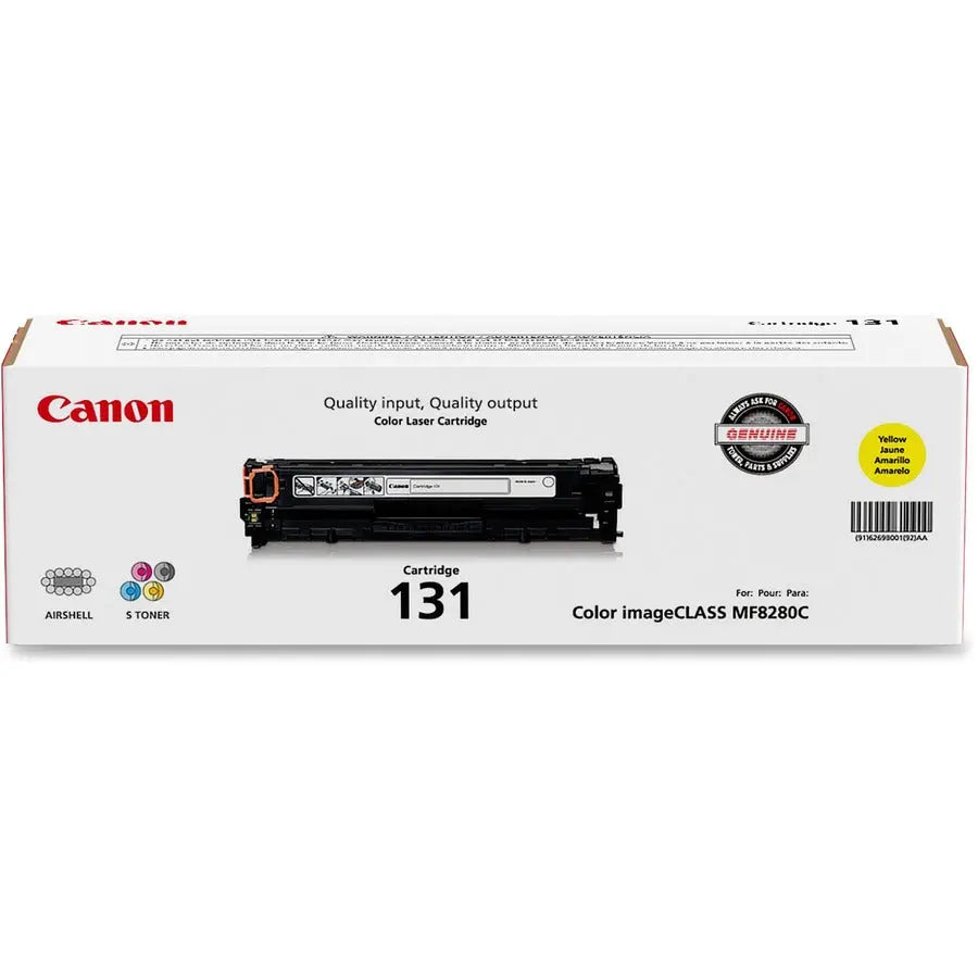 Canon 131 Original Yellow Toner Cartridge for Canon imageClass Printers