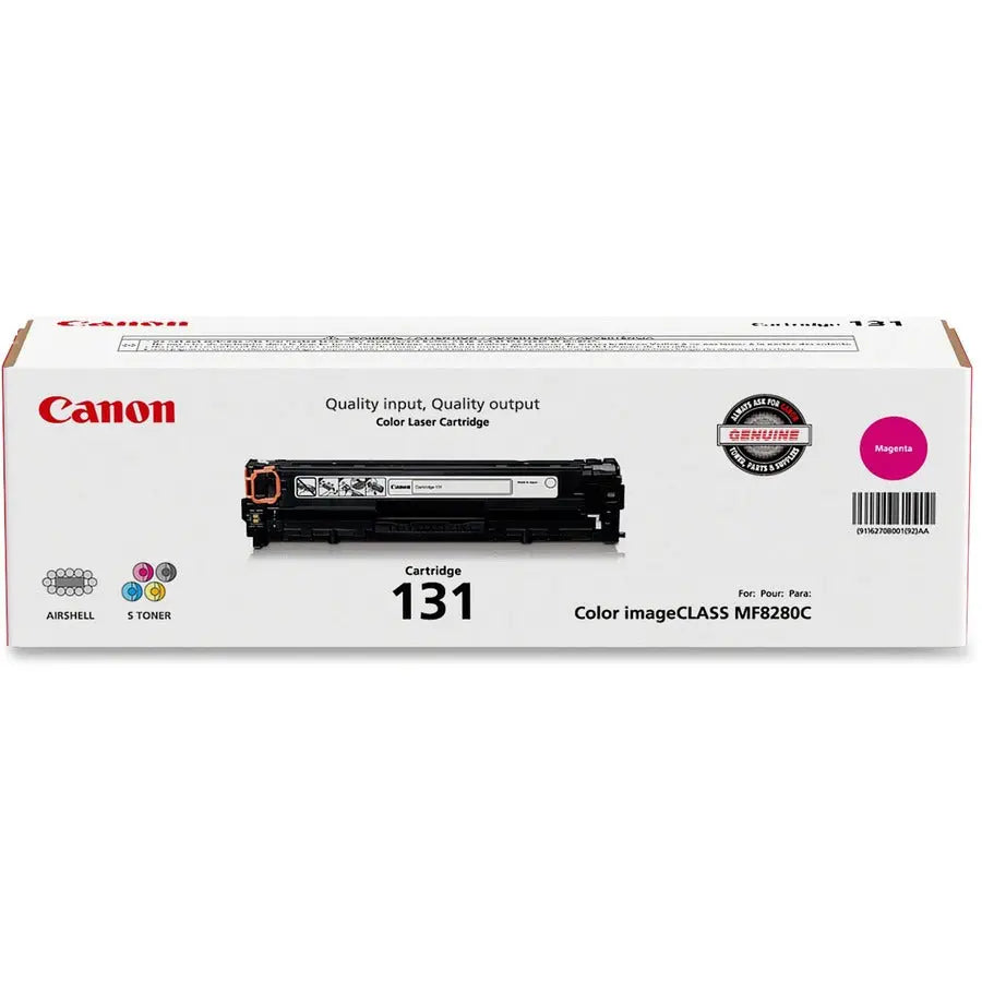 Canon 131 Original Magenta Toner Cartridge for Canon imageClass and LBP Series Printers