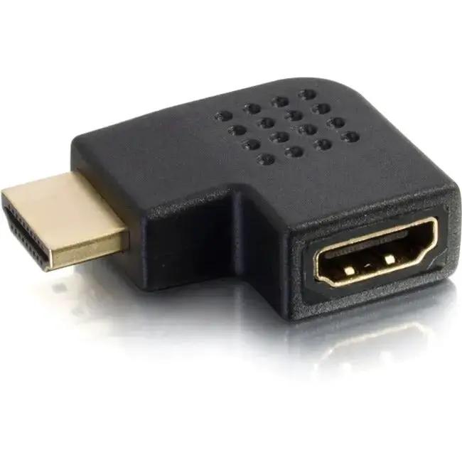 C2G Right Angle HDMI Adapter with Left Exit for Space-Constrained Installations by Legrand Group
