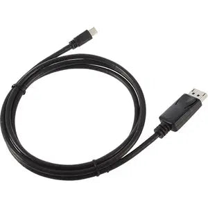 4XEM 6ft Mini DisplayPort to DisplayPort Adapter Cable (Black) - M/M