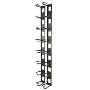 Schneider Electric SA APC AR8442 NetShelter Vertical Cable Manager with 8 Cable Rings by Schneider Electric SA