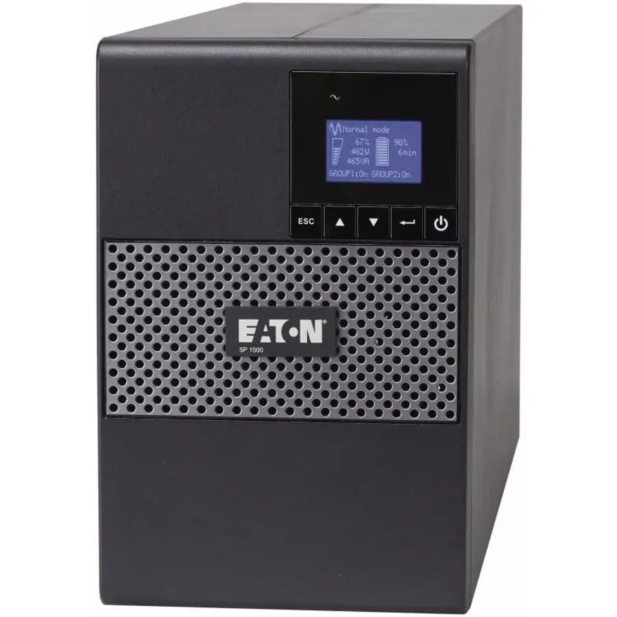 Eaton 5P 1550VA 1100W Line-Interactive UPS Tower with Network Management and True Sine Wave Output