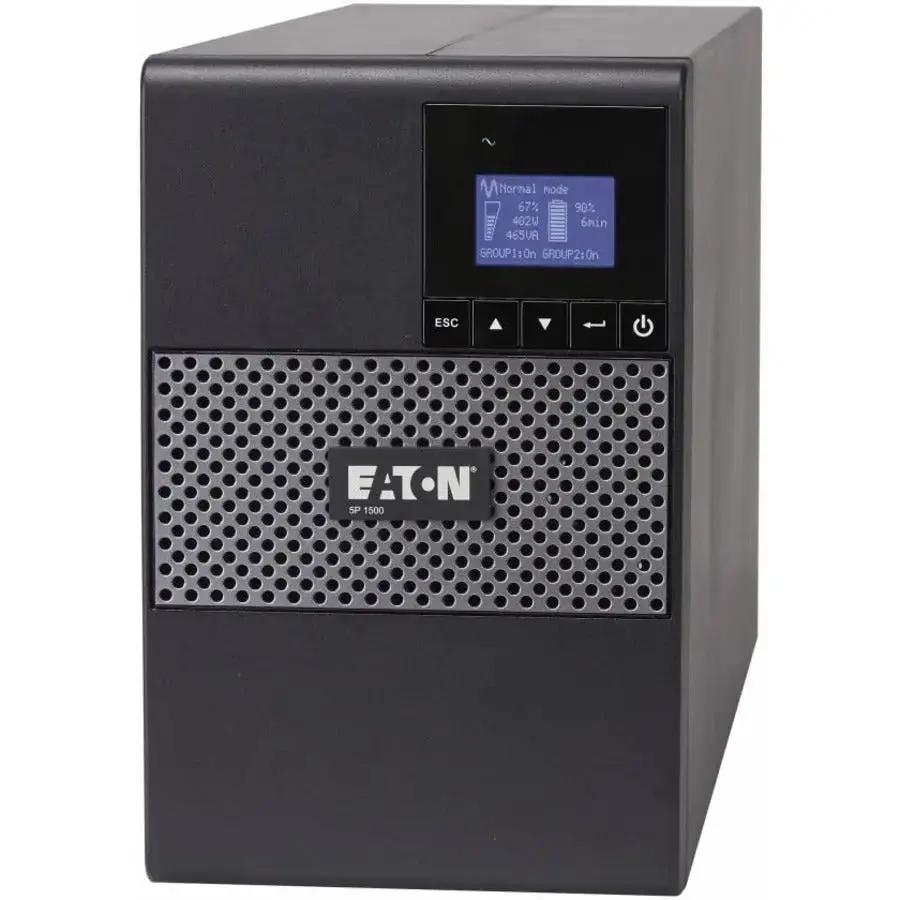 Eaton 5P 1550VA Tower UPS with 8 C13 Outlets and Network Management – 230V Line-Interactive Battery Backup by Eaton Corporation