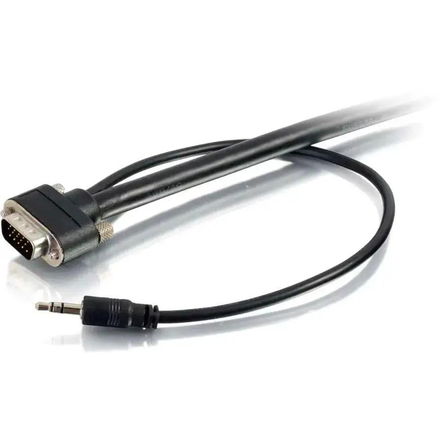 C2G 50ft VGA Video and Stereo Audio Cable with In-Wall CMG Rating - Legrand Group Part 50230 by Legrand Group