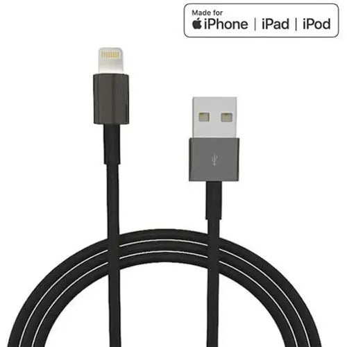 4XEM 3ft/1m Lightning Cable for Apple iPhone, iPad, and iPod - MFI Certified