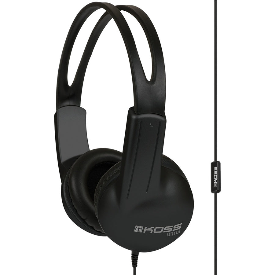 Koss UR10i On-Ear Headphones with In-Line Microphone, Part Number 184515