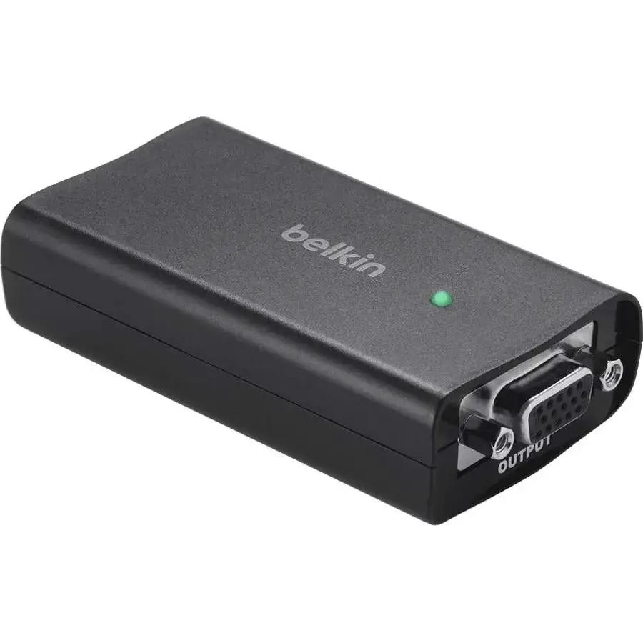 Belkin HDMI to VGA + 3.5mm Audio Adapter Video Converter - Black by Belkin International, Inc