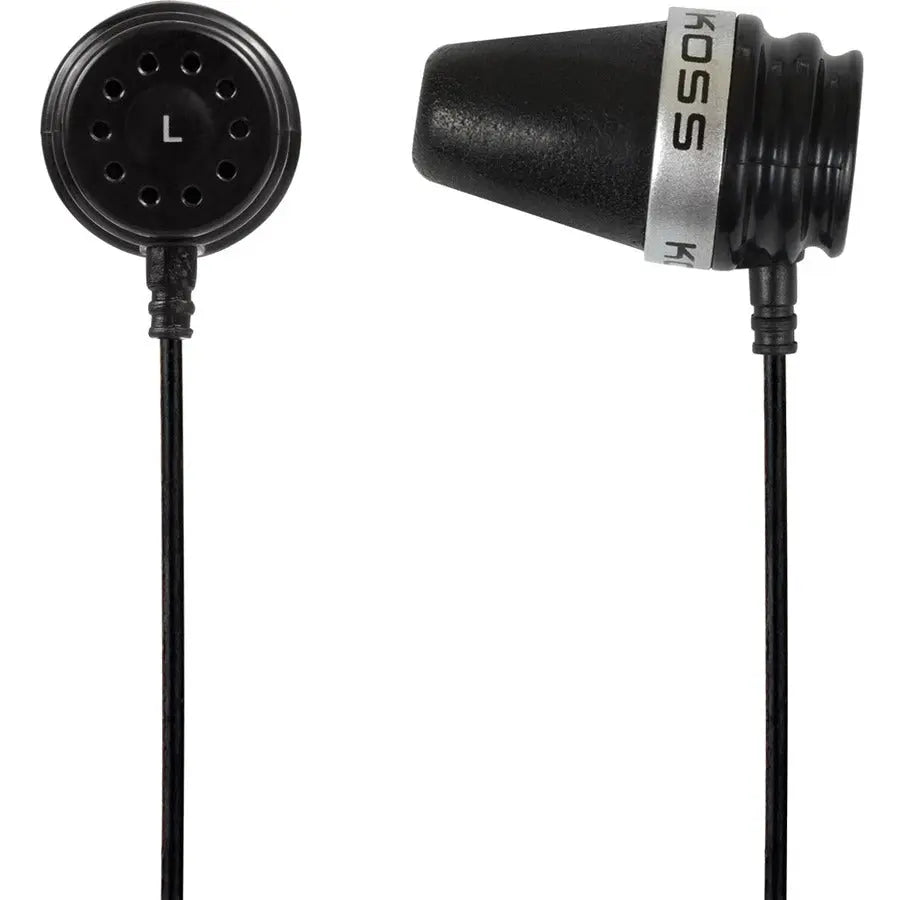 Koss Sparkplug Earset In-Ear Headphones with Stereo Sound and Noise Isolation