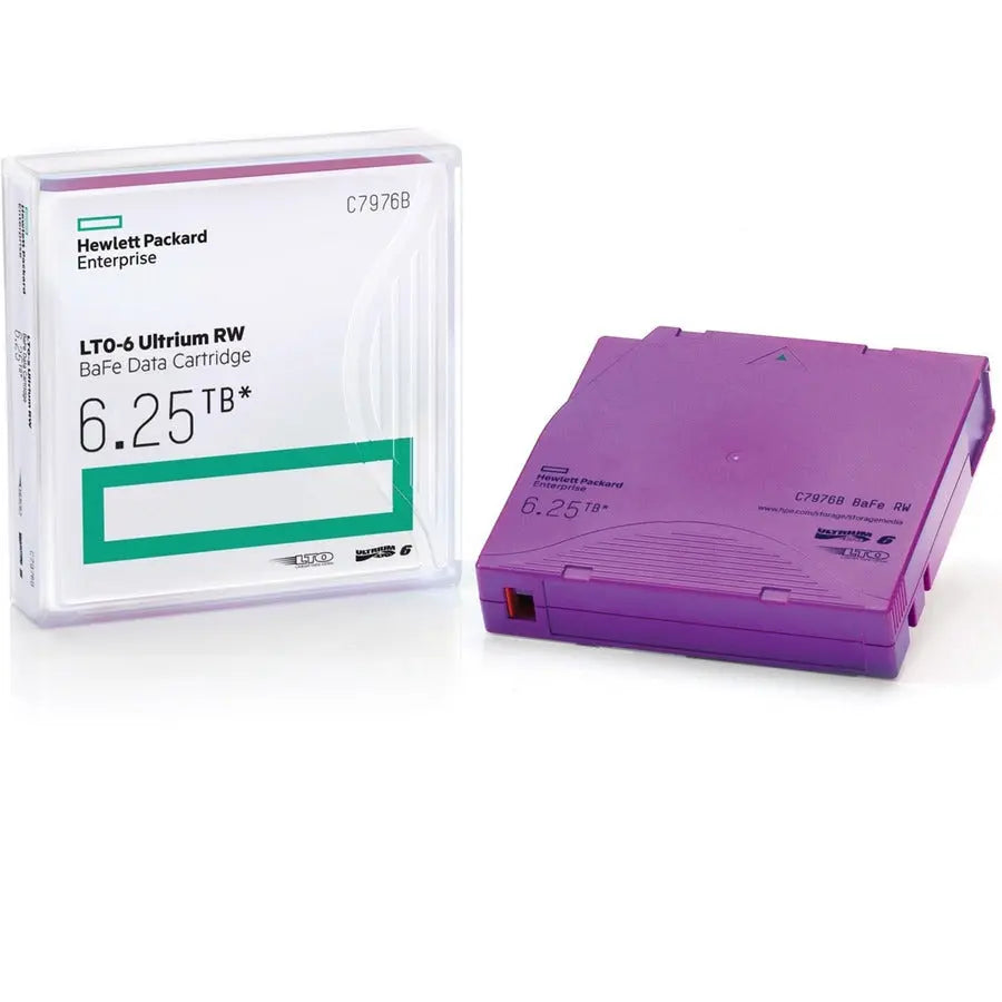 Hewlett Packard Enterprise C7976W LTO-6 Ultrium 6.25TB MP WORM Data Cartridge