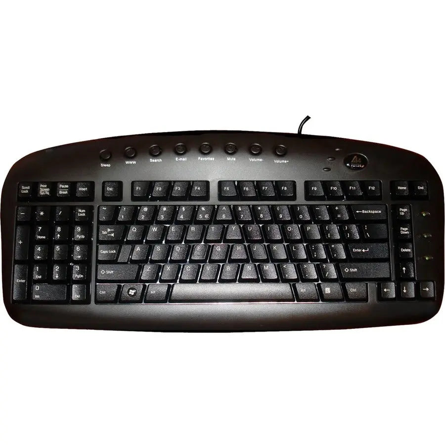 Ergoguys KBS-29BLK Left-Handed Ergonomic Wired USB Keyboard in Black