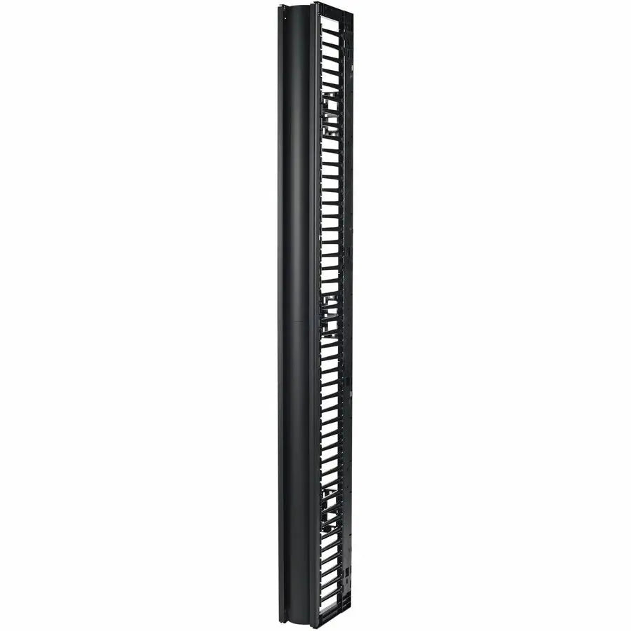Valueline, Vertical Cable Manager for 2 & 4 Post Racks, 84"H X 6"W, Single-Sided with Door