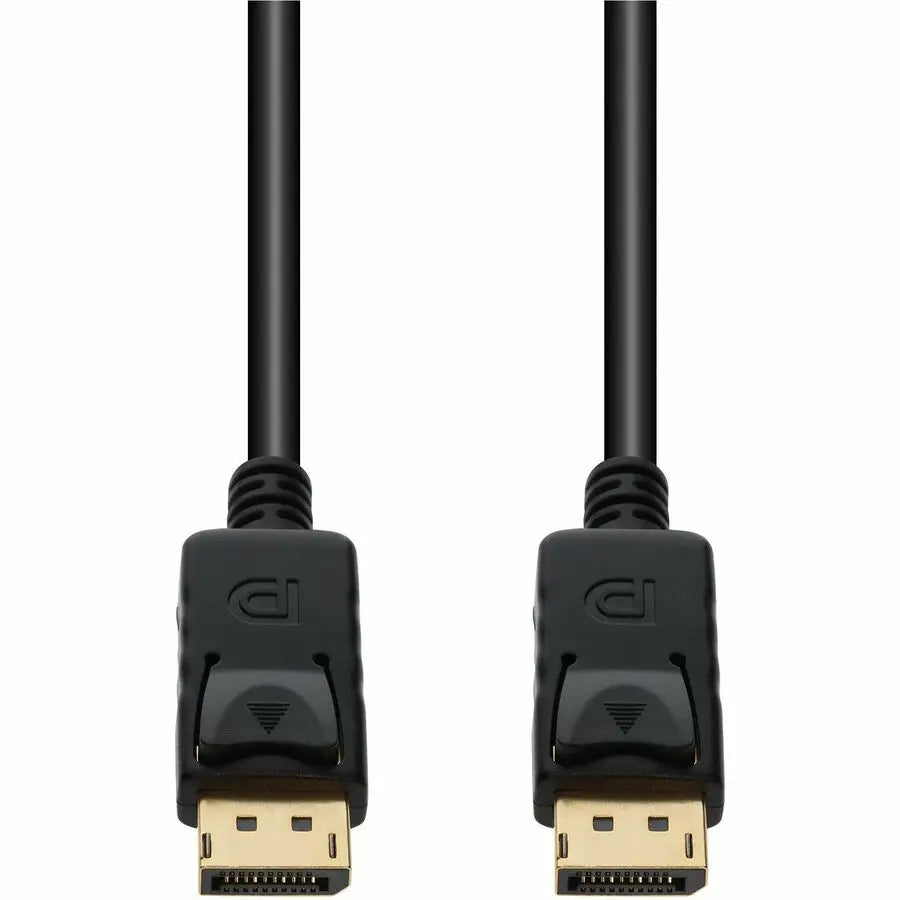 AddOn 6ft DisplayPort 1.2 Male to Male Black Cable for 4K UHD Displays by AddOn