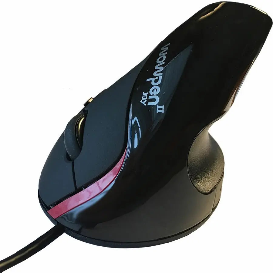 Ergoguys WOW Pen JOY II Wired Vertical Ergonomic Optical Mouse - Black