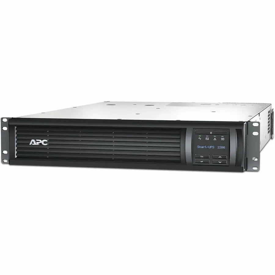 APC Smart-UPS 2200VA LCD Rackmount UPS (SMT2200RMUS) with Line-Interactive Power and Network Management