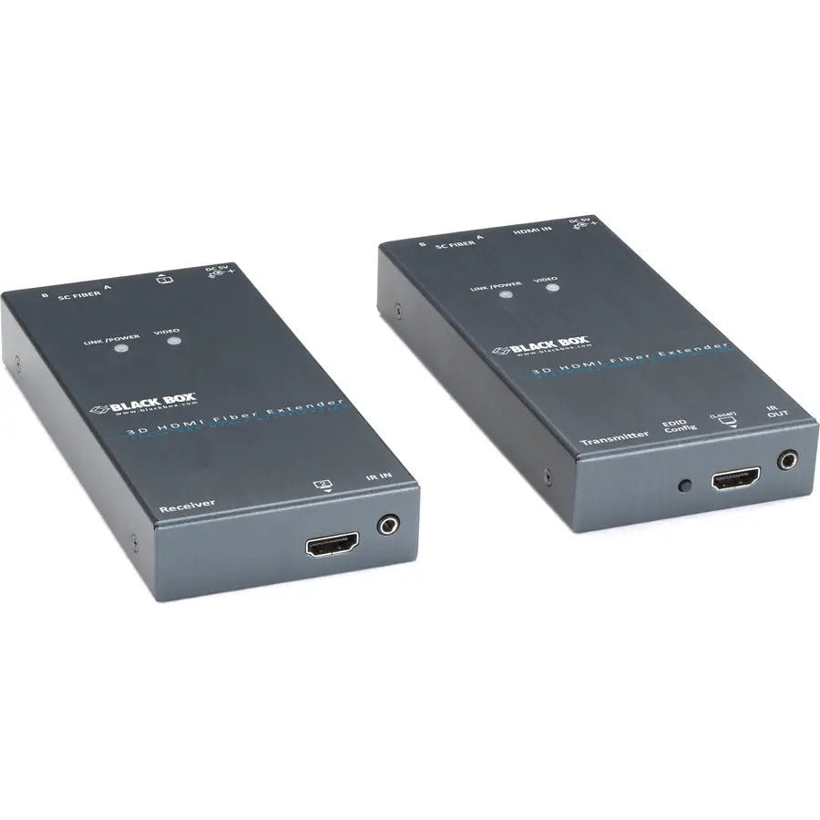Black Box 3D HDMI Fiber Extender VX-HDMI-FO for Long-Distance 1080p and 3D Video Transmission