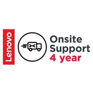 Lenovo Onsite Support (Add-On) - 4 Year Warranty for Enhanced PC Uptime