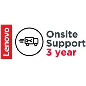 Lenovo Onsite Support (Add-On) - 3 Year Warranty – Fast, Reliable Onsite Service for Lenovo Devices