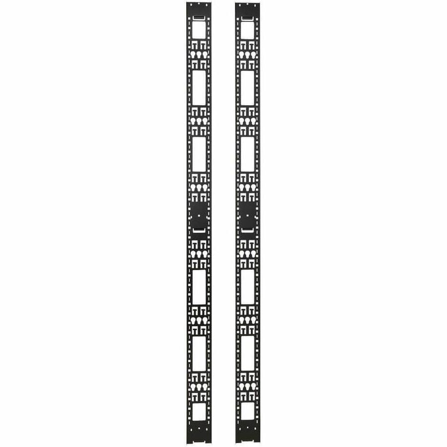 Eaton Tripp Lite Series SRVRTBAR48 48U Vertical Cable Management Bars for SmartRack Enclosures