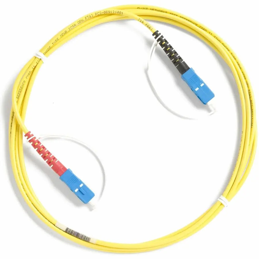 Fluke Networks SRC-9-SCSC Fiber Optic Network Cable - 2m Singlemode SC/SC Test Reference Cord