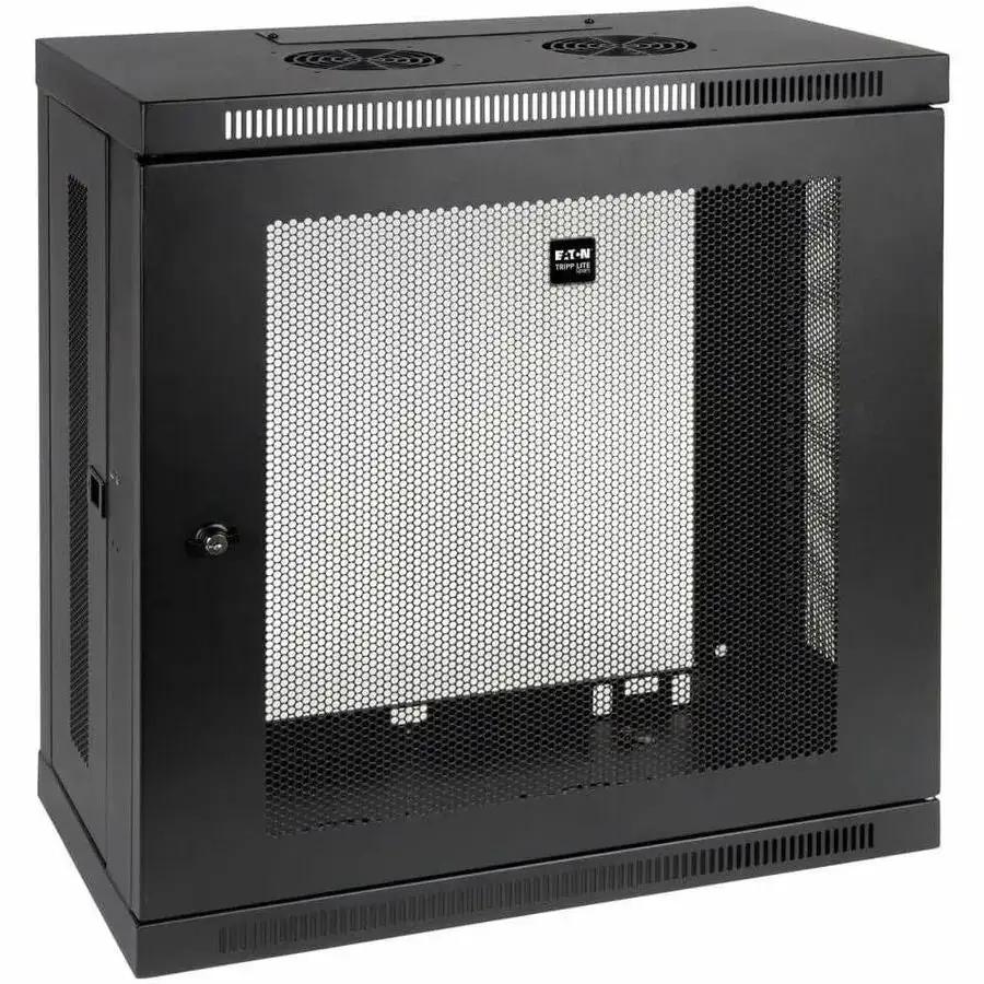 Eaton Corporation Tripp Lite SRW12U13 SmartRack 12U Wall-Mount Enclosure Cabinet with Vented Steel Design by Eaton Corporation