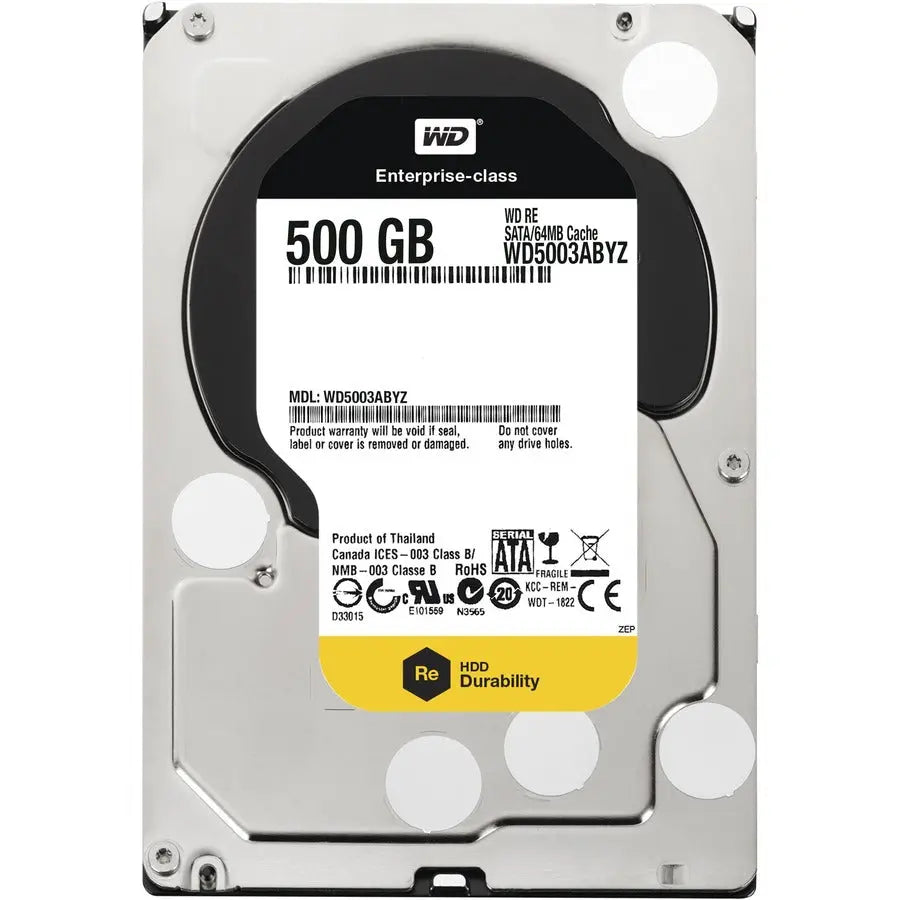 Western Digital WD5003ABYZ Re Datacenter 500GB SATA Internal Hard Drive