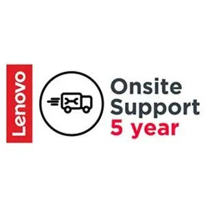 Lenovo Onsite Support (Add-On) - 5 Year Warranty for Lenovo Devices