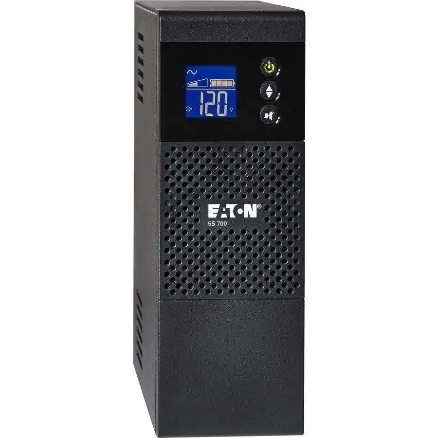Eaton 5S UPS 700VA 420W Line-Interactive Battery Backup Tower with LCD and Surge Protection by Eaton Corporation