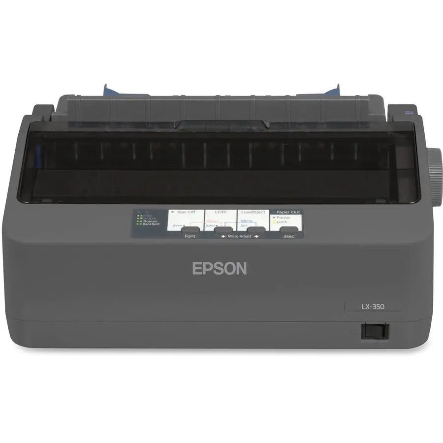 Epson LX-350 9-Pin Dot Matrix Printer - Compact, Reliable, Energy Star Certified