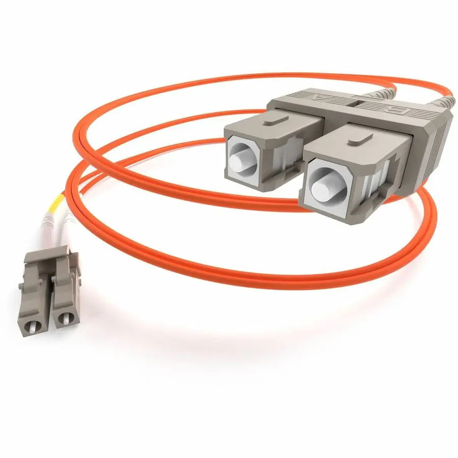 Unirise Fiber Optic Duplex Patch Network Cable FJ6LCSC-06M - High-Speed Orange Ethernet Connection