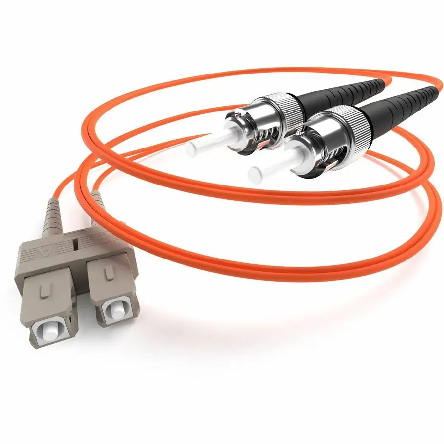 Unirise Fiber Optic Duplex Patch Network Cable FJ6SCST-05M – 62.5/125 Multimode Duplex Fiber Jumper, Orange