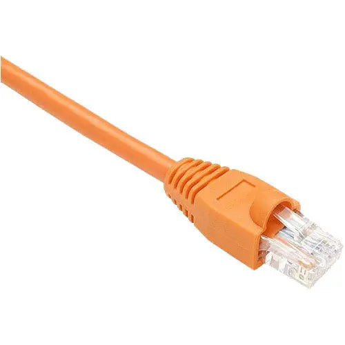 Unirise Cat.6 Patch Network Cable - Reliable Ethernet Connection, Orange, 10 ft