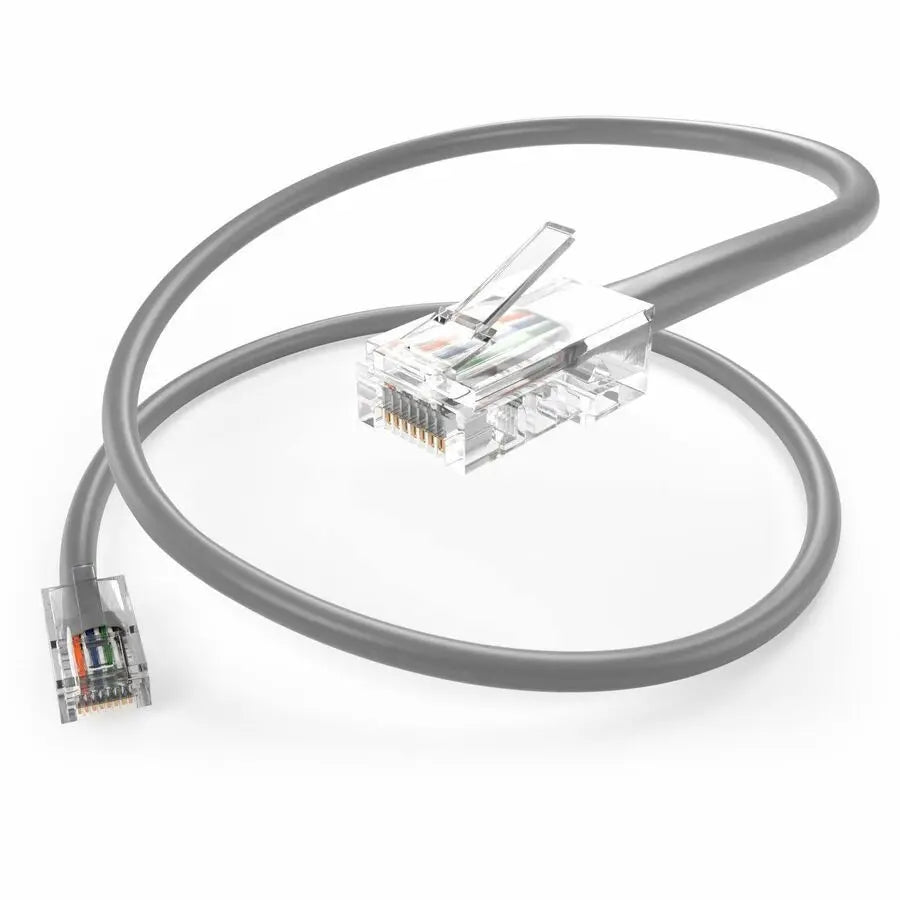 Unirise Cat.5e Patch UTP Network Cable - Gray, Lifetime Warranty