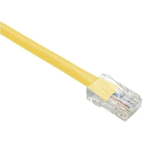 Unirise Cat.5e Patch UTP Network Cable - Yellow, 10 ft