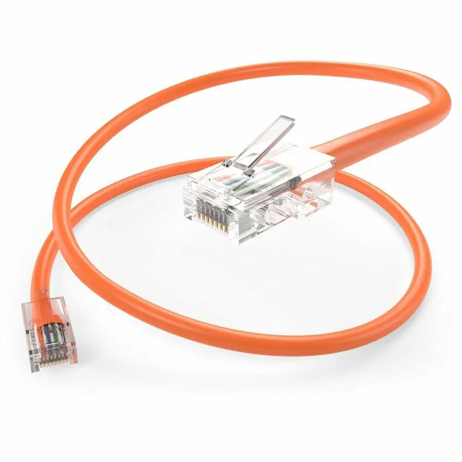 Unirise Cat.5e Patch UTP Network Cable - Orange, Lifetime Warranty