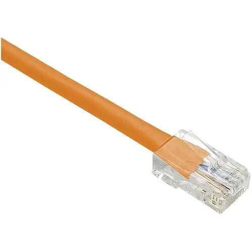 Unirise Cat.5e Patch UTP Network Cable – Reliable 25 ft Ethernet Cable with RJ-45 Connectors in Orange