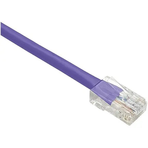 Unirise Cat.5e Patch UTP Network Cable - Purple, 25 ft