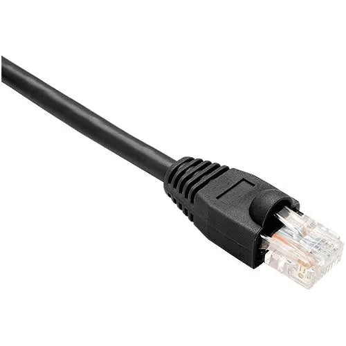 Unirise Cat.5e Patch Network Cable - 10 ft Black for Reliable Business Connectivity