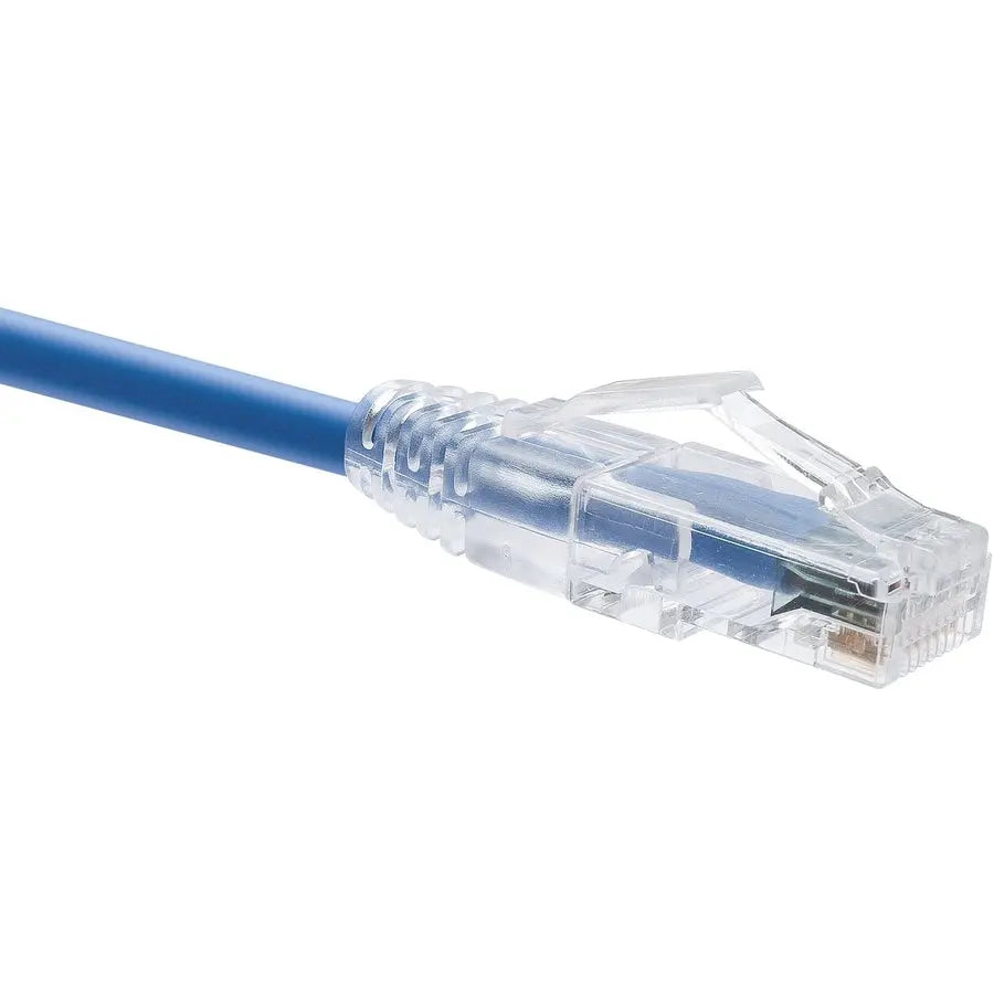 Unirise ClearFit Cat6 UTP Patch Network Cable – 3 Feet, Blue, Lifetime Warranty