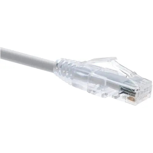 Unirise High End Data Center Rated Cat6 ClearFit Patch Cable - 10 ft Gray