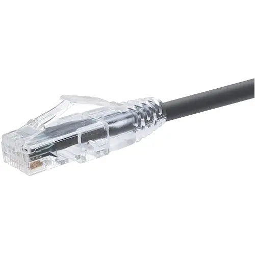Unirise ClearFit Cat6 UTP Patch Network Cable - 3 Feet, Black