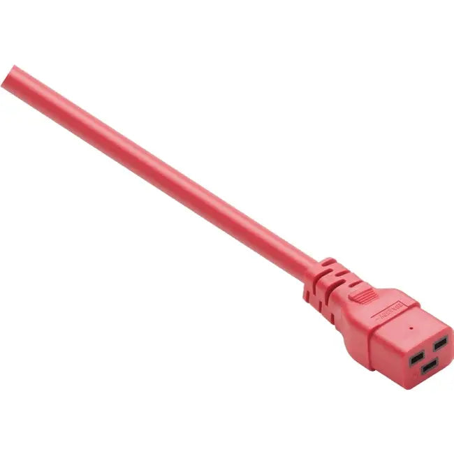Unirise USA, LLC PWCDC19C2020A01FRED 1 ft Red Standard Power Cord for Data Center Cabinets
