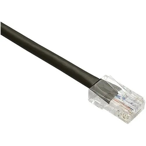 Unirise Cat.5e Patch UTP Network Cable - 6 ft Black for Secure and Reliable Data Connectivity