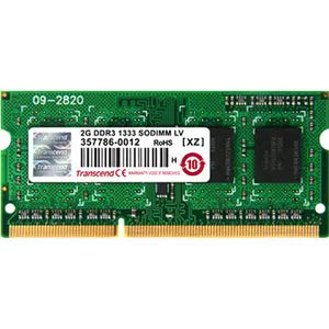 Transcend DDR3L 1600 MHz 8GB SO-DIMM RAM Module - Low Voltage, Unbuffered, CL11 for Notebook and Mini-ITX Systems