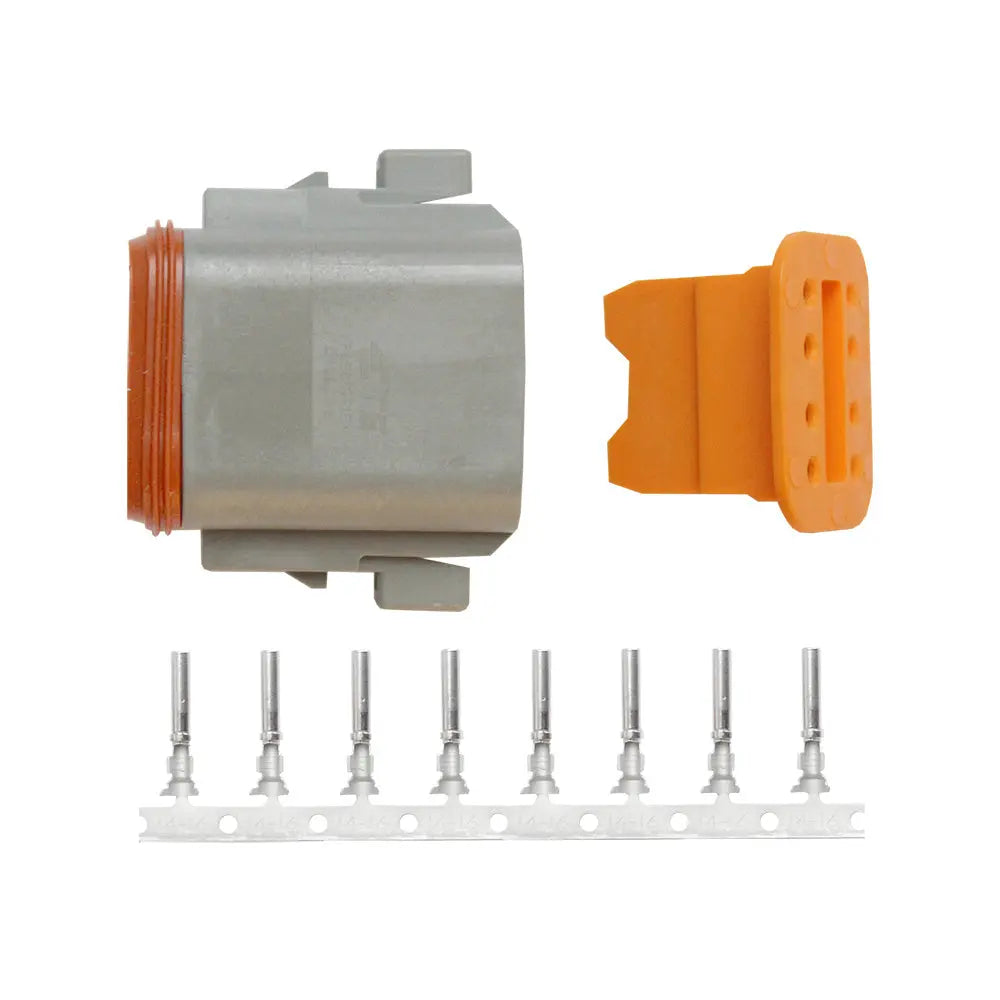 Pacer TDT06F-8RS DT Deutsch Plug Repair Kit for 14-18 AWG Wires, 8-Position