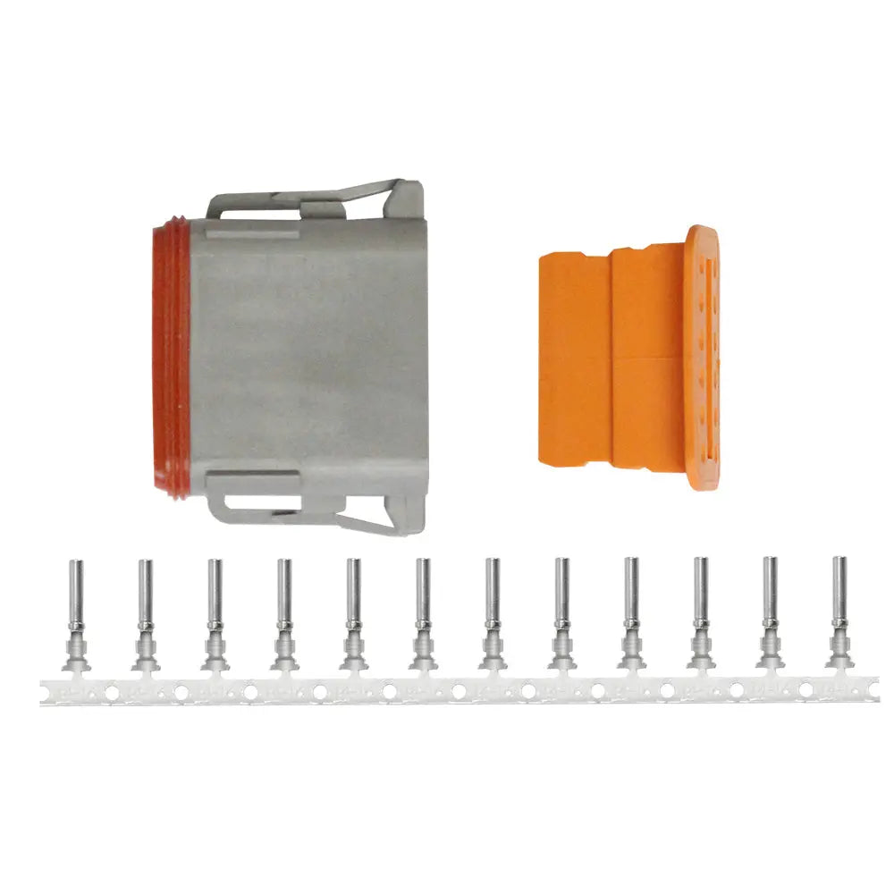 Pacer TDT06F-12RS Deutsch Plug Repair Kit for 14-18 AWG Wire, 12-Position