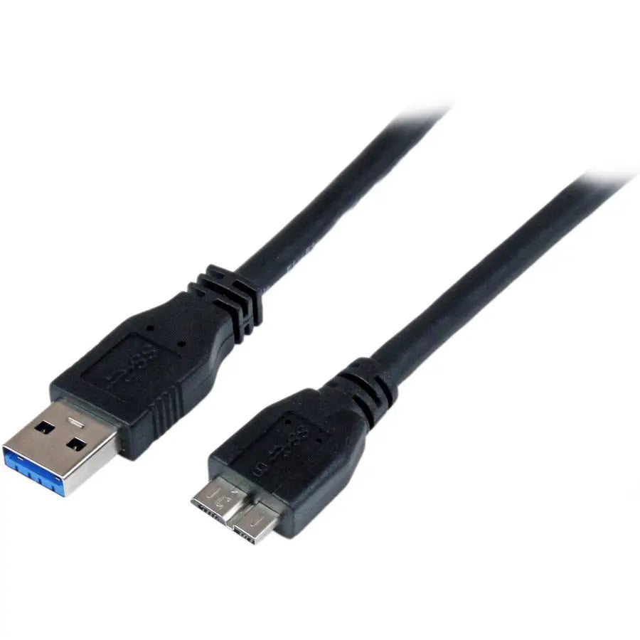 StarTech.com 1m USB 3.0 Micro B Cable - High-Speed Data Transfer for Micro USB Devices