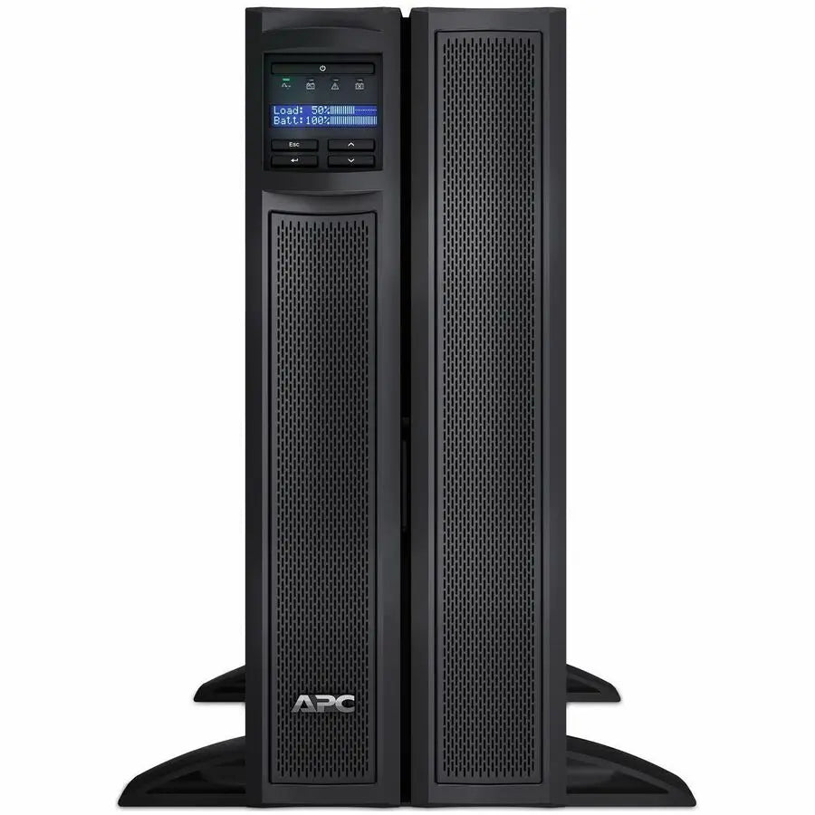 APC Smart-UPS X, Line Interactive, 3kVA, Rack/tower convertible 4U, 100V-127V, 6x 5-15R+3x 5-20R+1x L5-30R NEMA, NMC, Extended runtime, Short depth