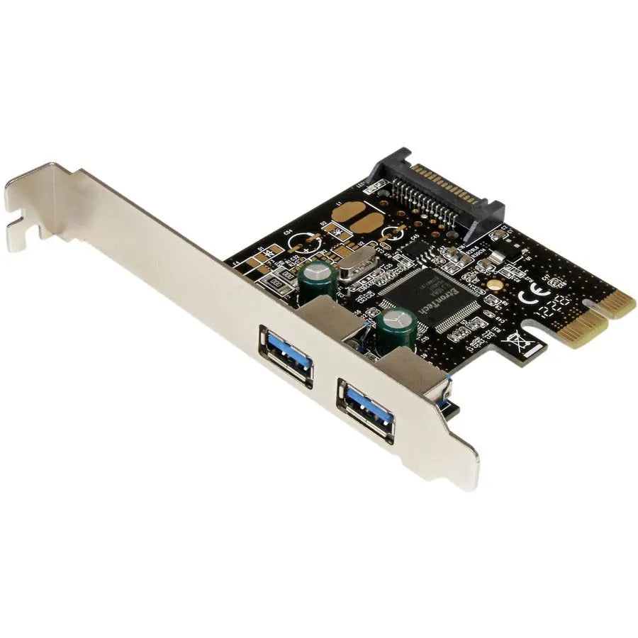 StarTech.com PEXUSB3S23 2-Port PCI Express USB 3.2 Gen 1 Card with SATA Power