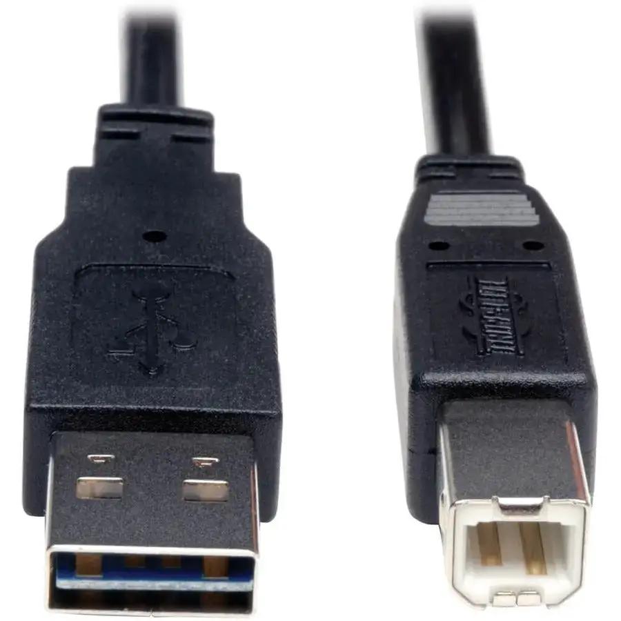 Eaton Tripp Lite Series Universal Reversible USB 2.0 A to B Cable - 3 ft by Eaton Corporation